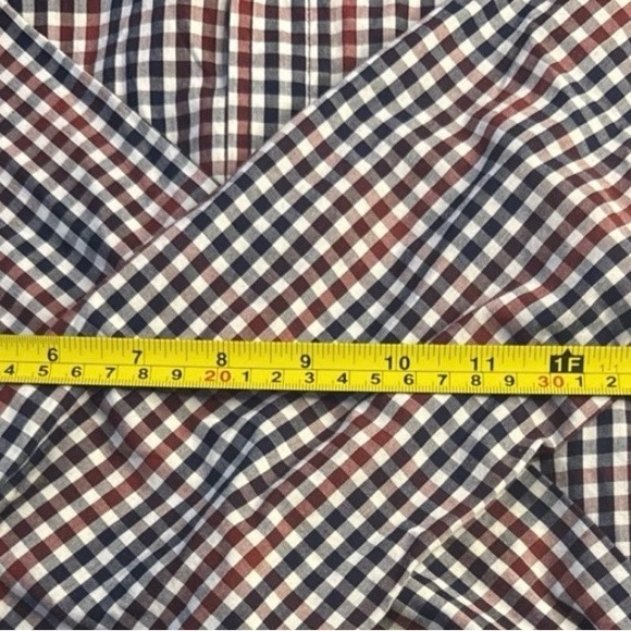 U.S. Polo Assn. Red, Navy & White Gingham Button-Down Shirt - Picture 4 of 11